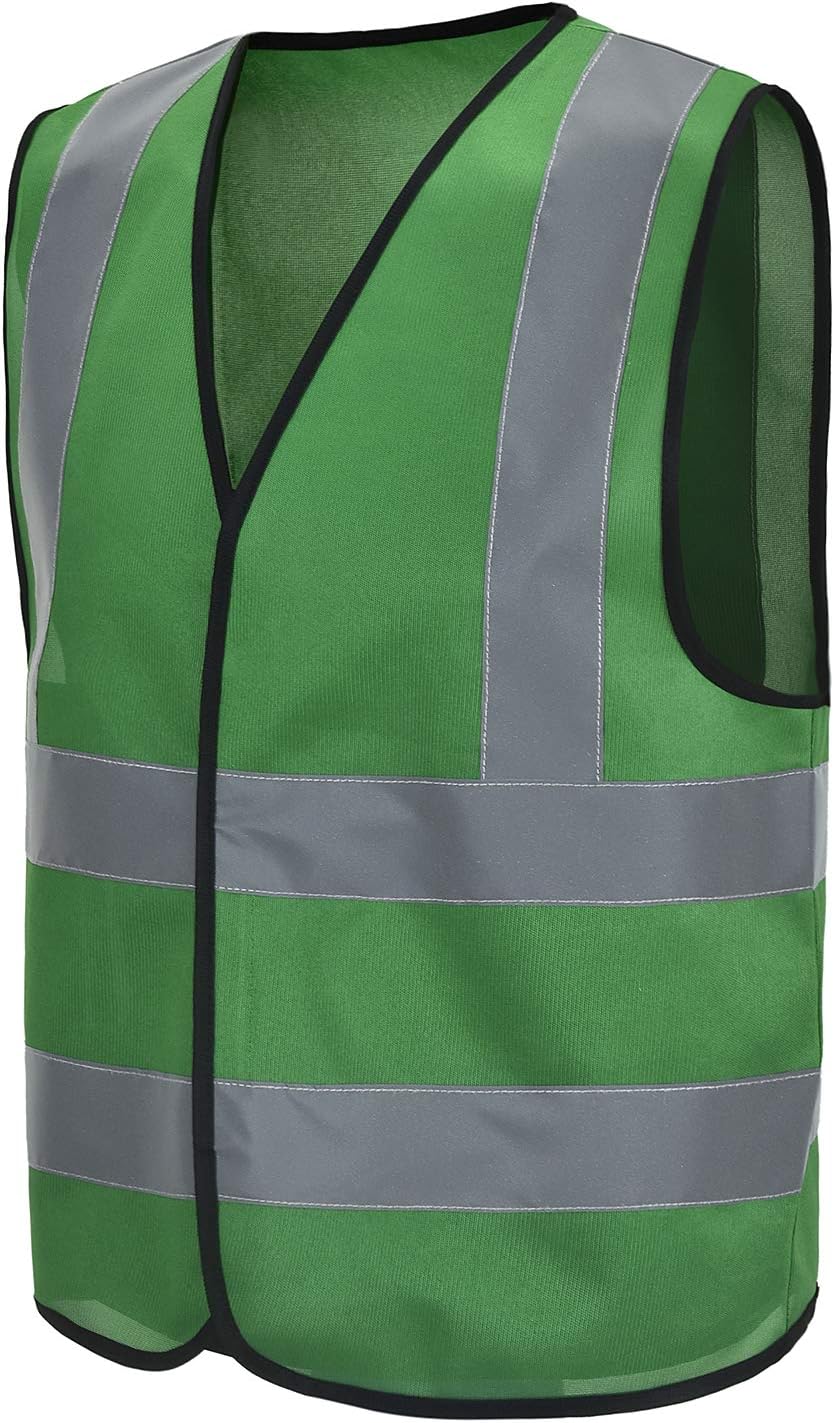 71IrcRIr7L._AC_SL1500_.jpg 12 colour High visibility viz vest hi reflective work construction safety vest (XS-8XL) - Image 1
